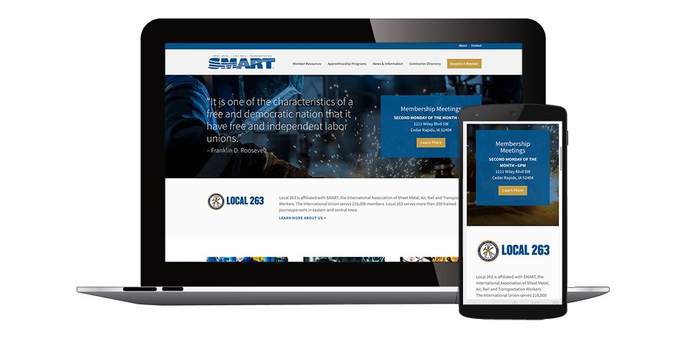 Website Design Cedar Rapids, Iowa